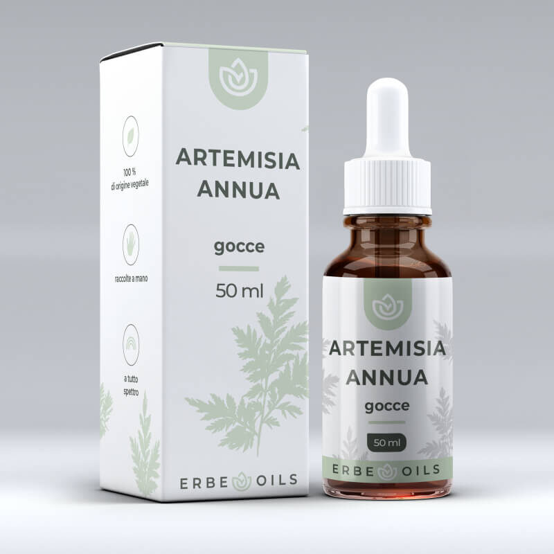Gocce con estratto di assenzio dolce (Artemisia annua L.)